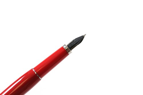 Platinum Fountain Pen Fine Shaft in Sky Red - PAF5000