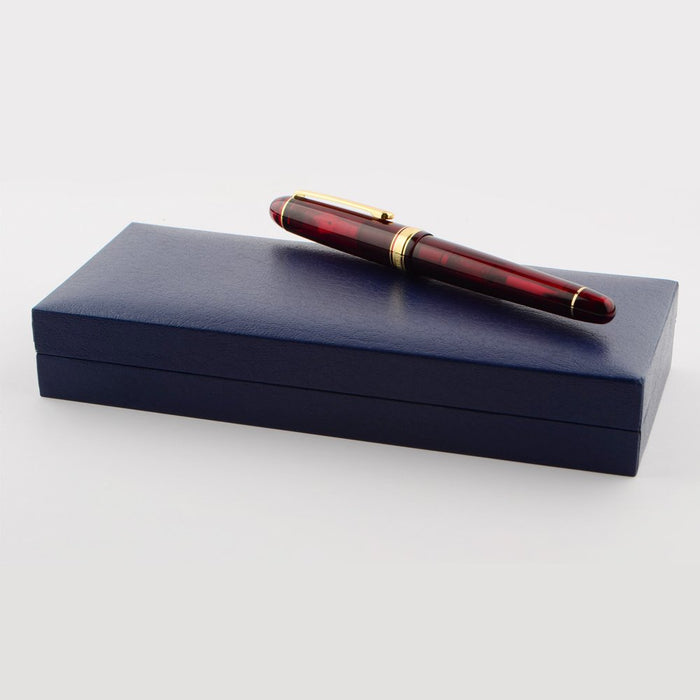 Platinum Brand #3776 Century Bold Fountain Pen in Classic Burgundy