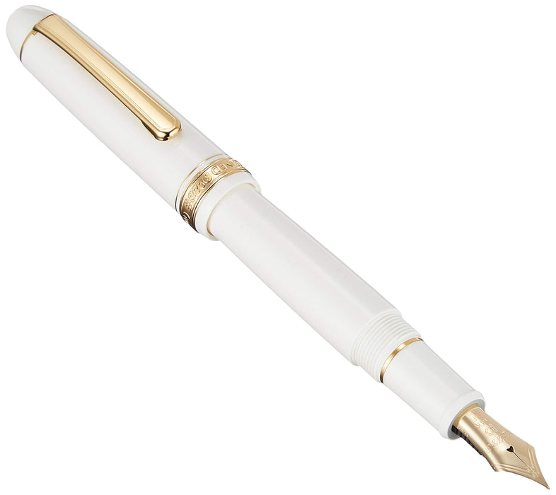 Platinum Century Chenonceau White Fine Soft Nib Fountain Pen