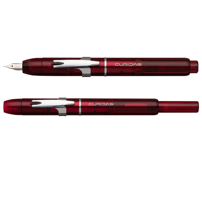 Platinum Curidas Grand Red Fine Point Fountain Pen PKN-7000#77-2