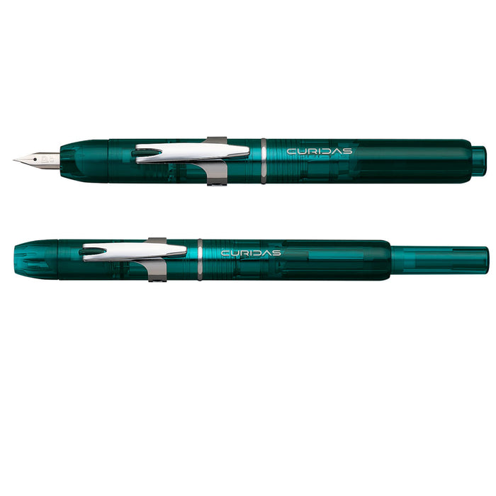 Platinum Fountain Pen Curidas Medium Point Urban Green - PKN-7000#43-3