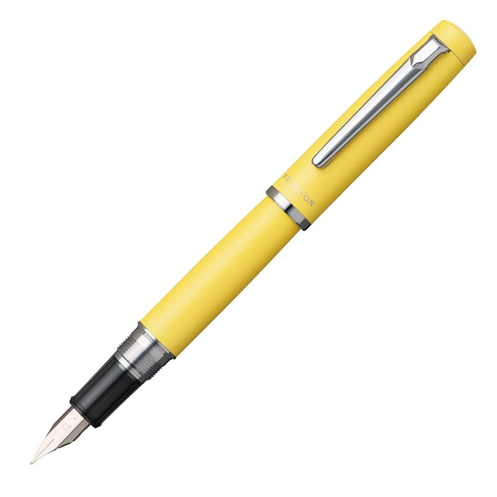 Platinum Fountain Pen Medium Nib Citron Yellow Dual-Use Regular Import - PNS-5000 68-3