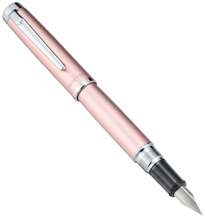 Platinum Fountain Pen M Medium Niprocion Dual-Use Rose Gold Luster PNS-8000 18-3 Regular Import