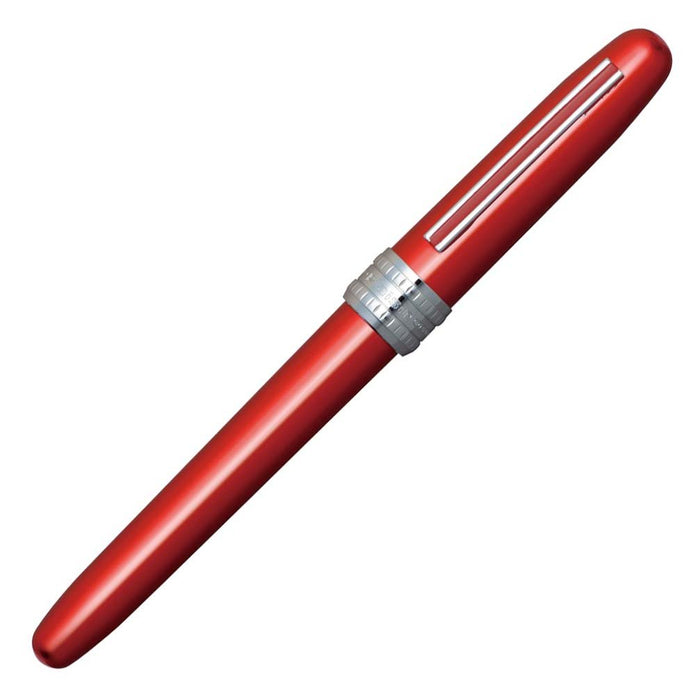 Platinum Plaisir Red Fountain Pen with Medium Point - PGB-1000#70-3