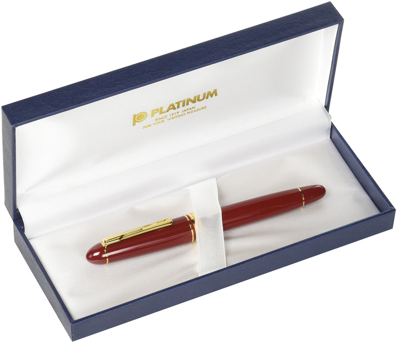 Platinum Fountain Pen President in Bold Wine Red - PTB-20000P#10-4 Model