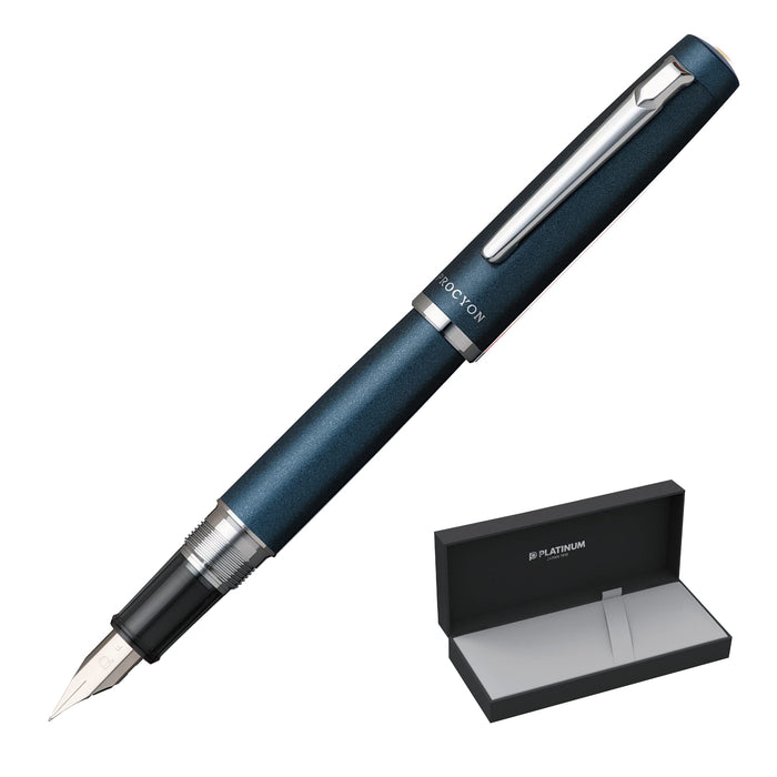 Platinum Procion #50 Deep Sea Medium Point Fountain Pen - PNS-5000 50-3 Model