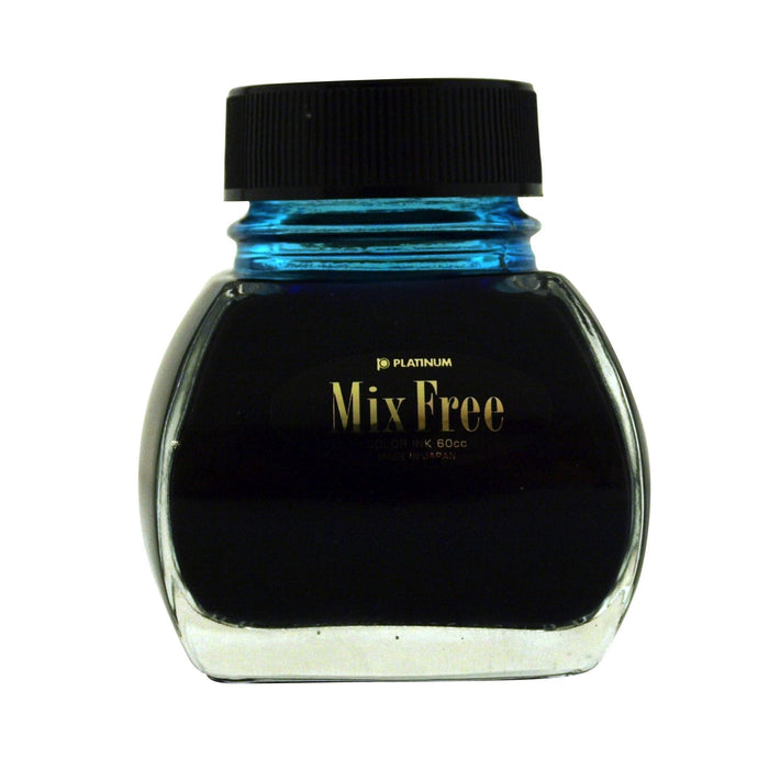 Platinum Fountain Pen Mixfree Aqua Blue Ink Model M-1200#57