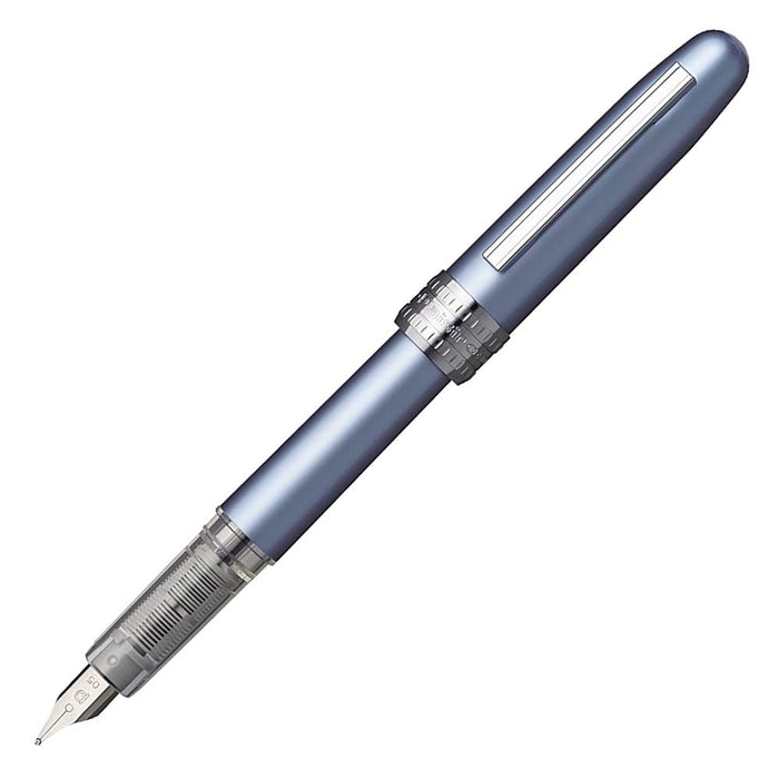 Platinum Plaisir Frosty Blue Fountain Pen - PGB-1000B G Series by Hong