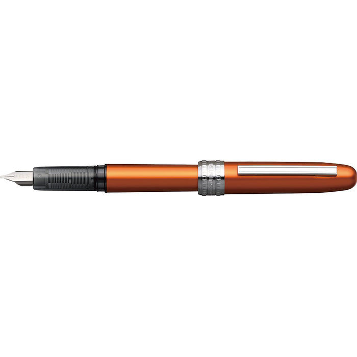 Platinum Plaisir Pgb-1000#25-3 Medium Point Fountain Pen in Noba Orange