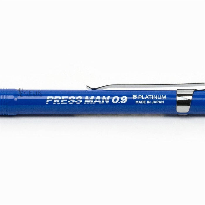 白金鋼筆 Pressman 藍色 MPS-200#56 自動鉛筆