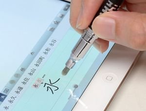 Platinum Sensy2 Smartpen 钢笔 黑色 带水性记号笔