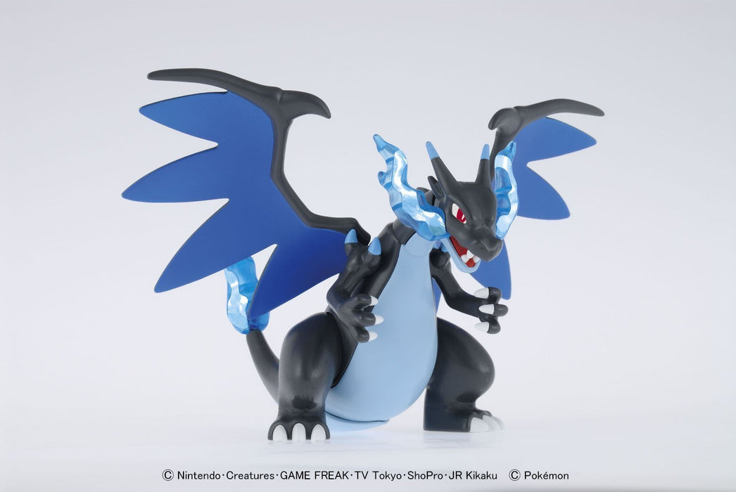 Bandai Spirits Pokemon Select 系列塑料模型 - 超级喷火龙 X