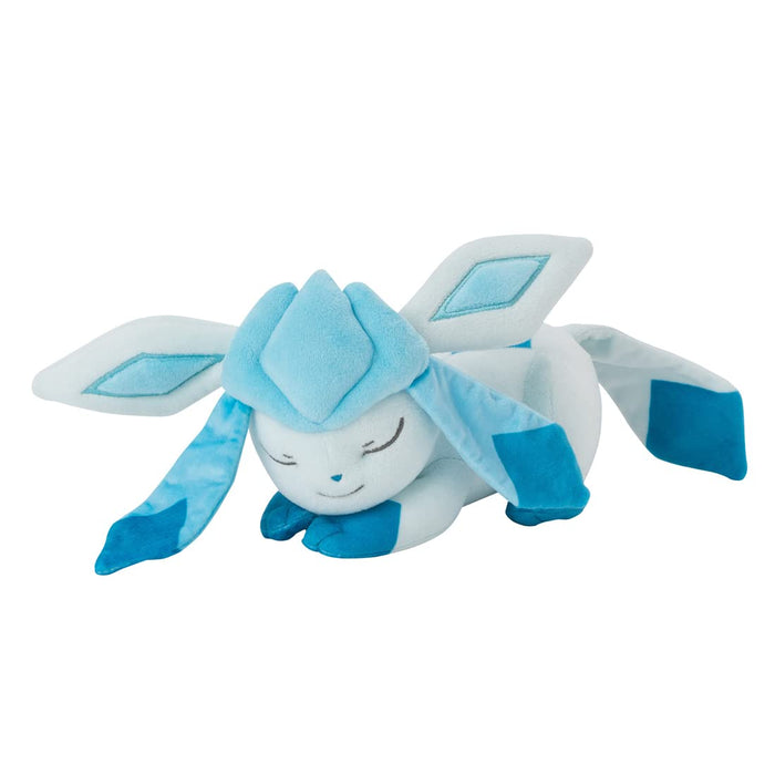 Takaratomy Arts Pokemon Sleep Friend Glaceon Plush Toy 33cm