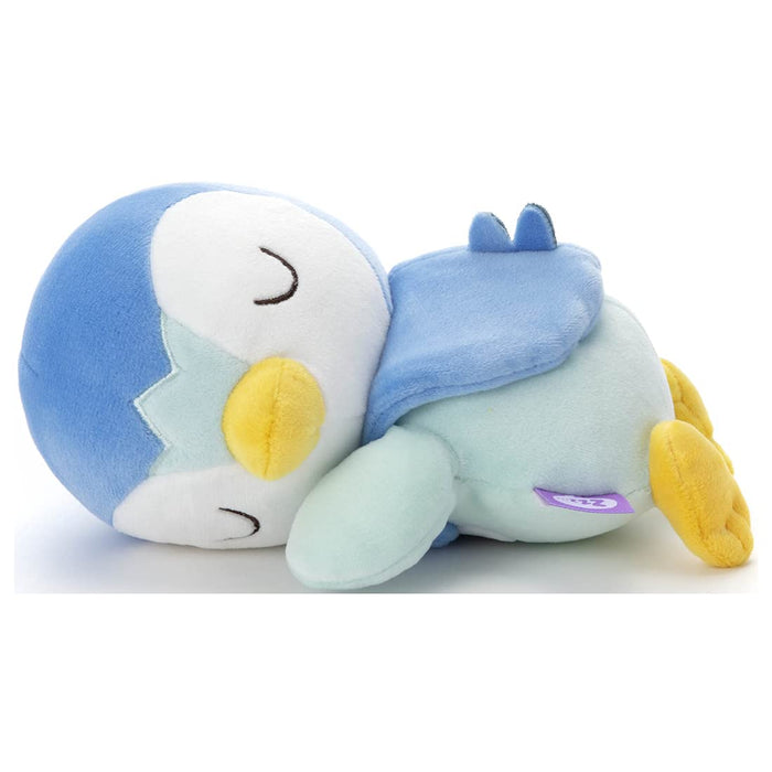 Takaratomy Arts 寵物小精靈睡眠朋友毛絨玩具 S Piplup 20 厘米