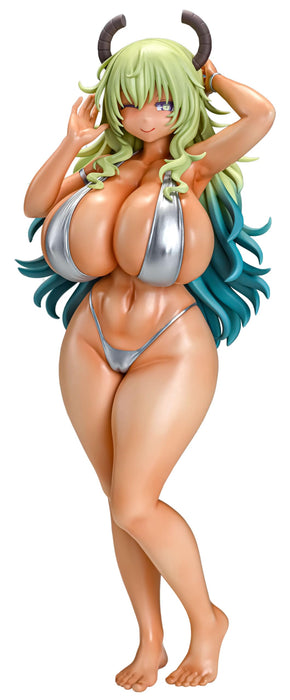 Q-Six Miss Kobayashi's Dragon Maid Lucoa 1/7 PVC Figure Tanned Ver.