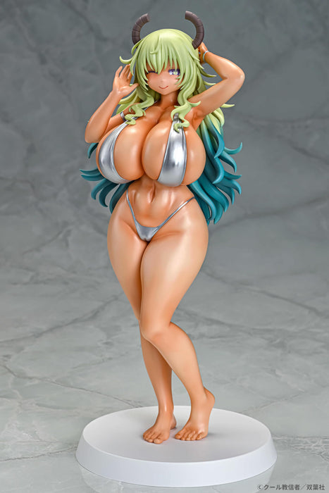 Q-Six Miss Kobayashi's Dragon Maid Lucoa 1/7 PVC Figure Tanned Ver.