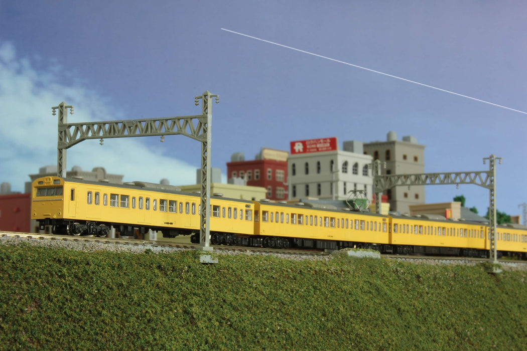 Rokuhan Z Gauge 4 節車廂基本套組 - Jnr 103 系列金絲雀高駕駛室火車模型