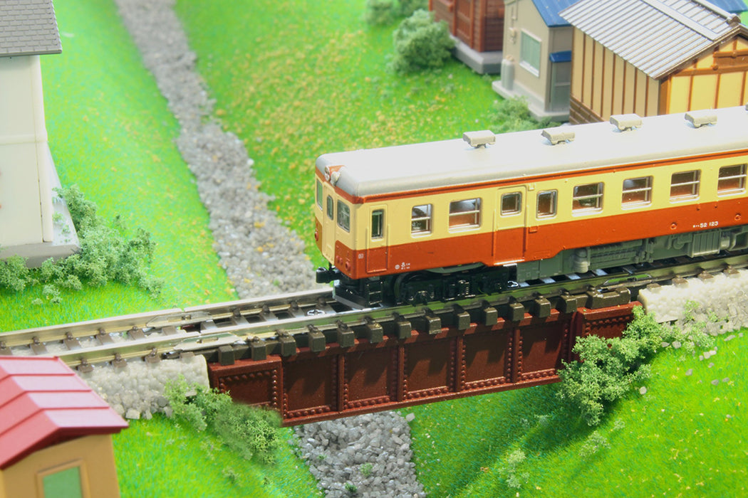 Rokuhan Z Gauge R085 短甲板樑橋栗色