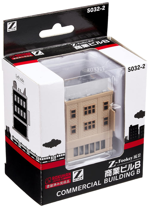 Rokuhan Z Gauge S032-2 Compact Commercial Building Model by Rokuhan