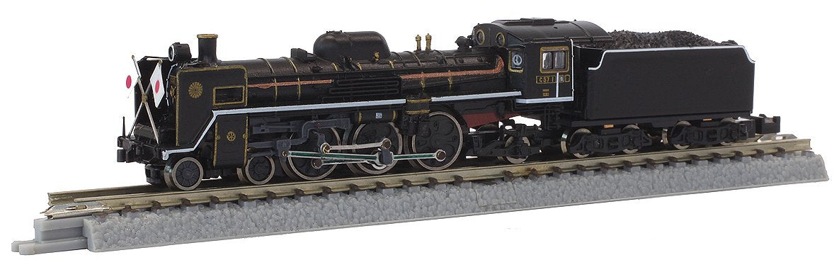 Rokuhan Z Gauge T027-3 JNR C57 Type 1 Steam Locomotive Model Train