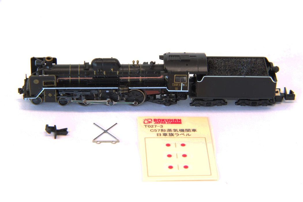 Rokuhan Z Gauge T027-3 JNR C57 Type 1 Steam Locomotive Model Train