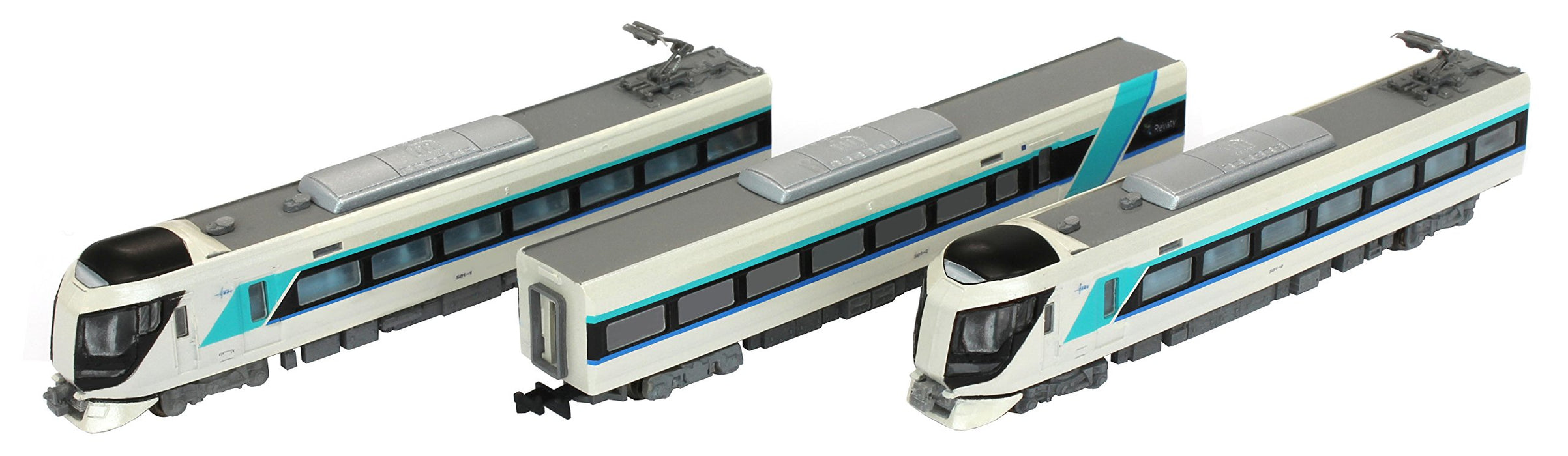 Rokuhan Z Gauge Tobu 500 Series 3-Car Express Liberty Train Model Set T034-1