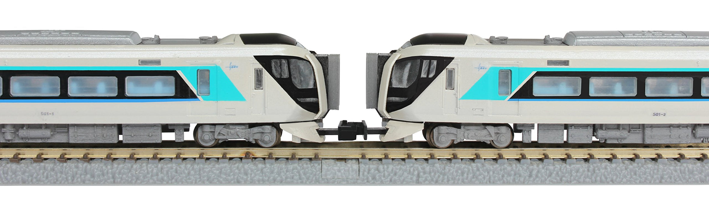 Rokuhan Z Gauge Tobu 500 Series 3-Car Express Liberty Train Model Set T034-1