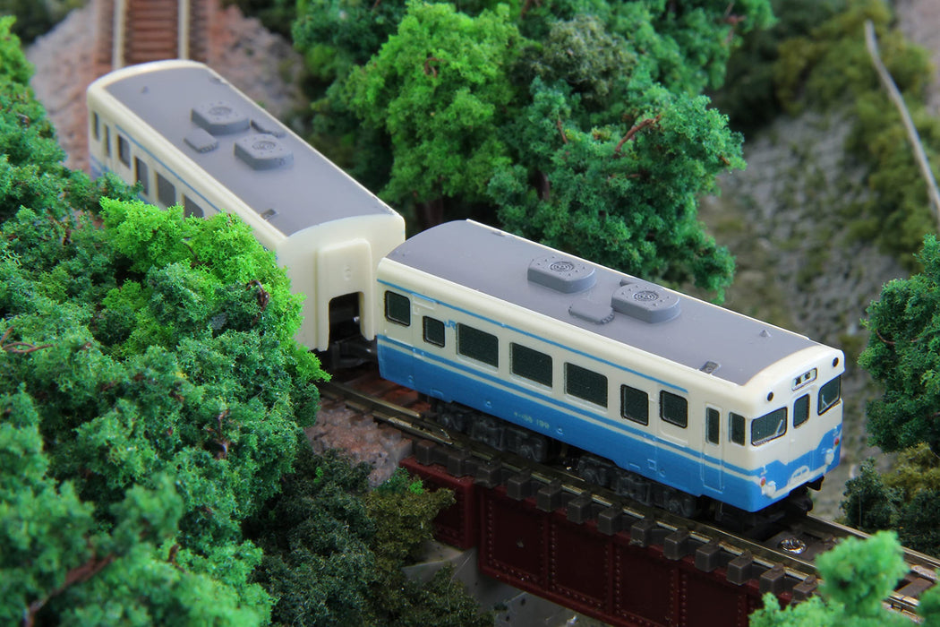 Rokuhan Z Gauge Shorty Kiha58 - 四國色柴油鐵路模型車