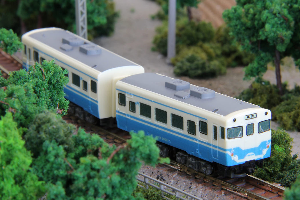 Rokuhan Z Gauge Shorty Kiha58 - 四國色柴油鐵路模型車