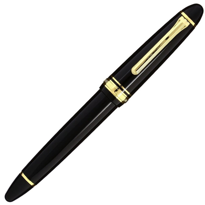 Sailor Fountain Pen 1911 Large Black GT with Medium Fine 21K Gold Point