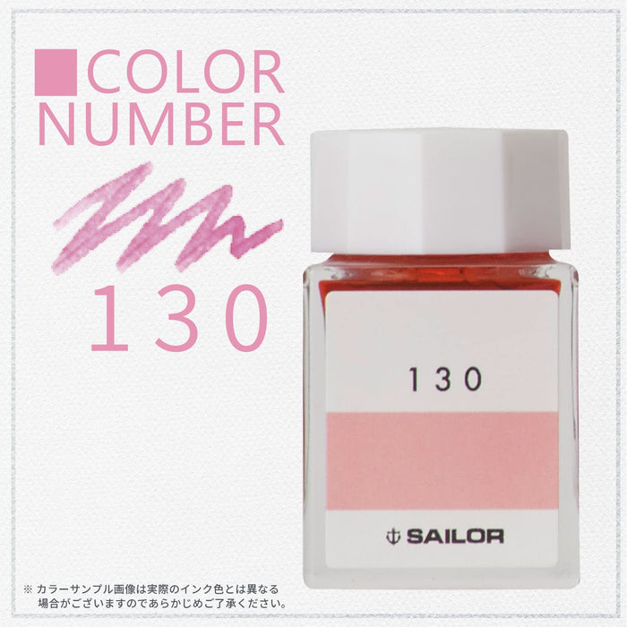 Sailor Fountain Pen with Kobo 130 Dye 20ml Bottle Ink Model 13-6210-130