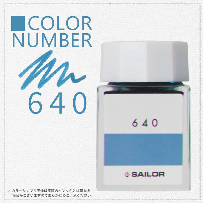 Sailor Fountain Pen Kobo 640 Dye Ink 20ml Model 13-6210-640 Bottle Pen Ink