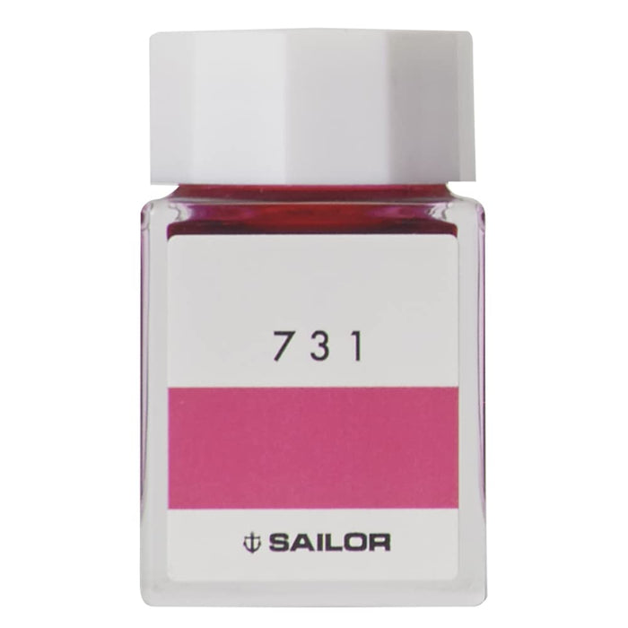 Sailor 钢笔 731 配 Kobo Dye 20ml 瓶装墨水 - 型号 13-6210-731