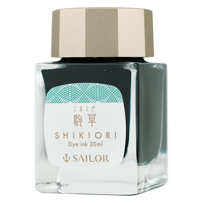 Sailor Fountain Pen Shikiori Sansui Komagusa 20ml Bottle Ink Dye 13-1008-230