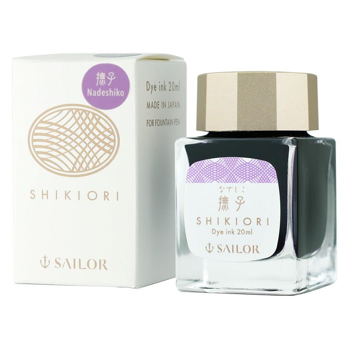 Sailor 钢笔 Shikiori Sansui Nadeshiko 染料瓶墨水 20ml 13-1008-231