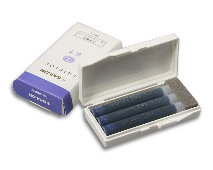 Sailor Fountain Pen - Shikiori Fuji Sugata Ink Cartridge (3 Pieces)