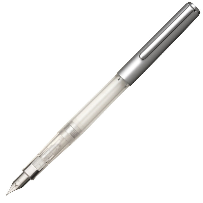 Sailor Fountain Pen Hiace Neo Fine Point Silver Clear 11-0119-219