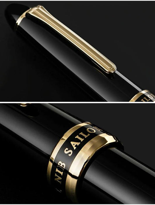 Sailor Fountain Pen Large Naginata Concorde Black 21K 10-7421-120 Model