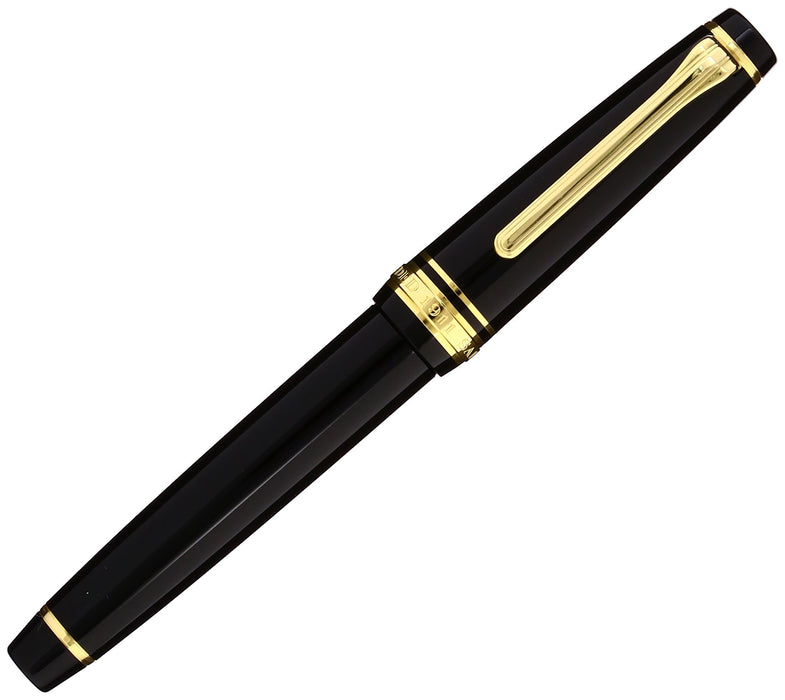 Sailor Professional Gear 細長金色黑色細尖鋼筆 11-1221-220