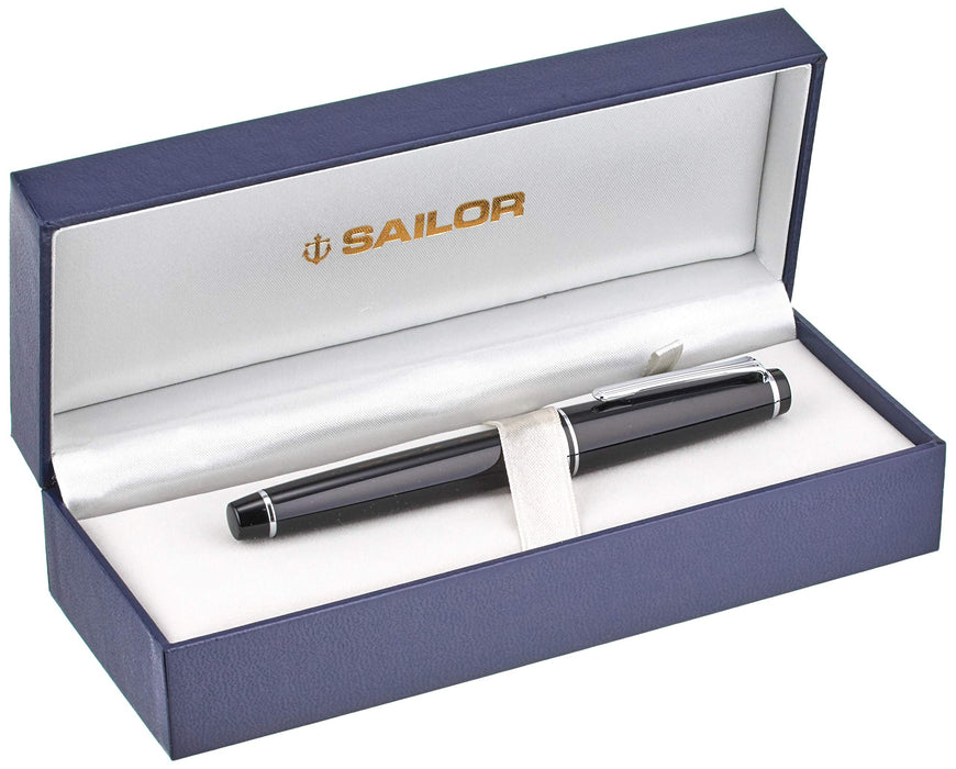 Sailor Professional Gear 细银黑色钢笔特细款 11-1222-120