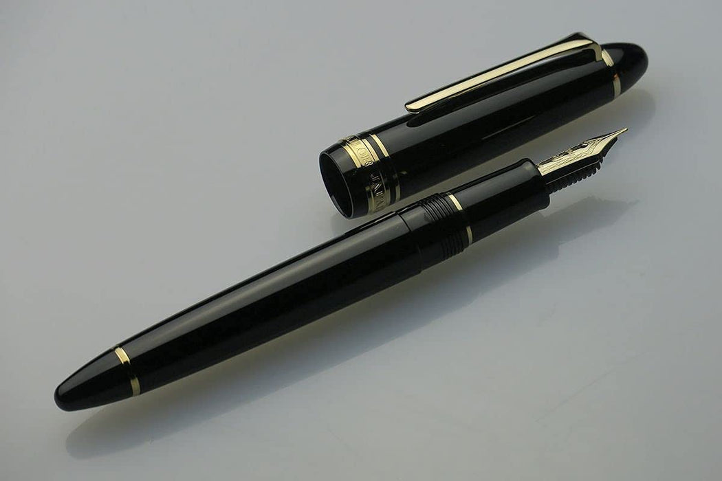 Sailor Fountain Pen Profit Casual with Fine Point Gold Trim Black - 11-0570-220