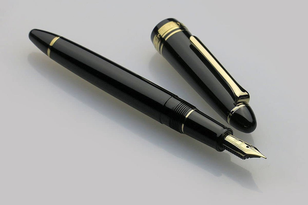 Sailor Fountain Pen Profit Casual with Gold Trim Medium Fine Black 11-0570-320