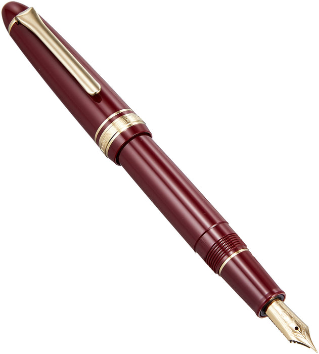 Sailor Fountain Pen Profit Casual with Gold Trim and Extra Fine Red Ink 11-0570-130