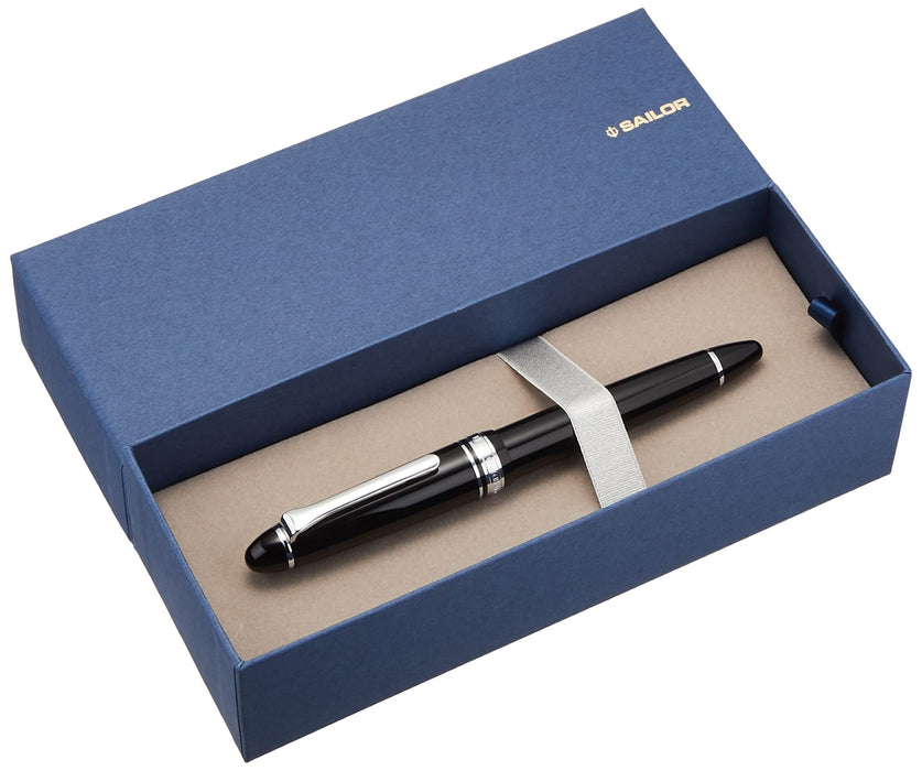 Sailor Fountain Pen - Extra Fine Profit Light with Silver Trim in Black 11-1039-120