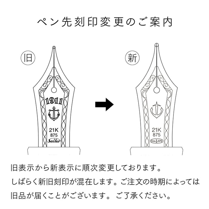 Sailor 鋼筆 Profit Standard 21 Marun Zoom 型號 11-1521-732