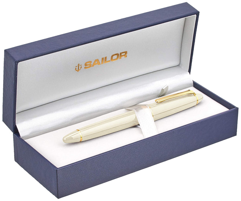 Sailor Fountain Pen Profit Standard Ivory Extra Fine Model 11-1219-117