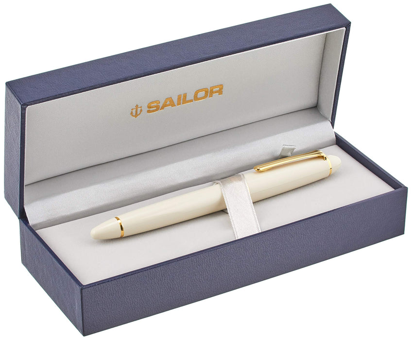 Sailor Fountain Pen Profit Standard Medium Fine in Ivory 11-1219-317