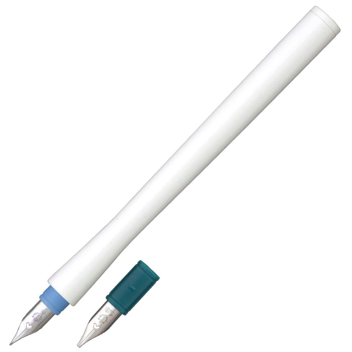 Sailor Fountain Pen Hocoro Double White Fine Point 1.0mm Width 12-0220-010