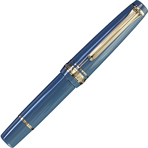 Sailor Fountain Pen Professional Gear Slim Mini Ayur Blue MF