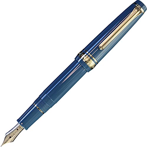 Sailor Fountain Pen Professional Gear Slim Mini Ayur Blue MF